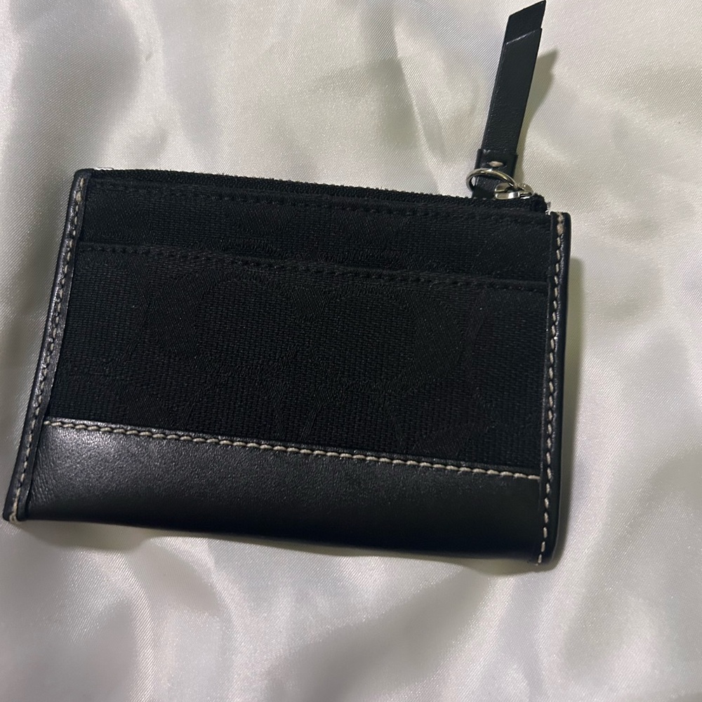 Coach Black Card Holder